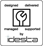 Designed, delivered, managed, supported by Idesta